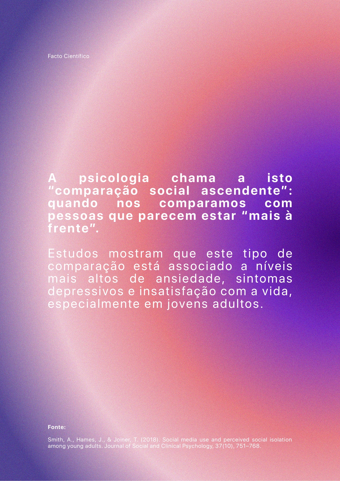 Entre a Pressa e o Propósito