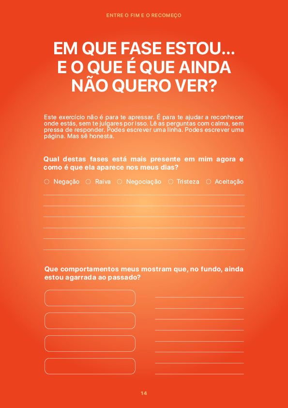 Entre o Fim e o Recomeço