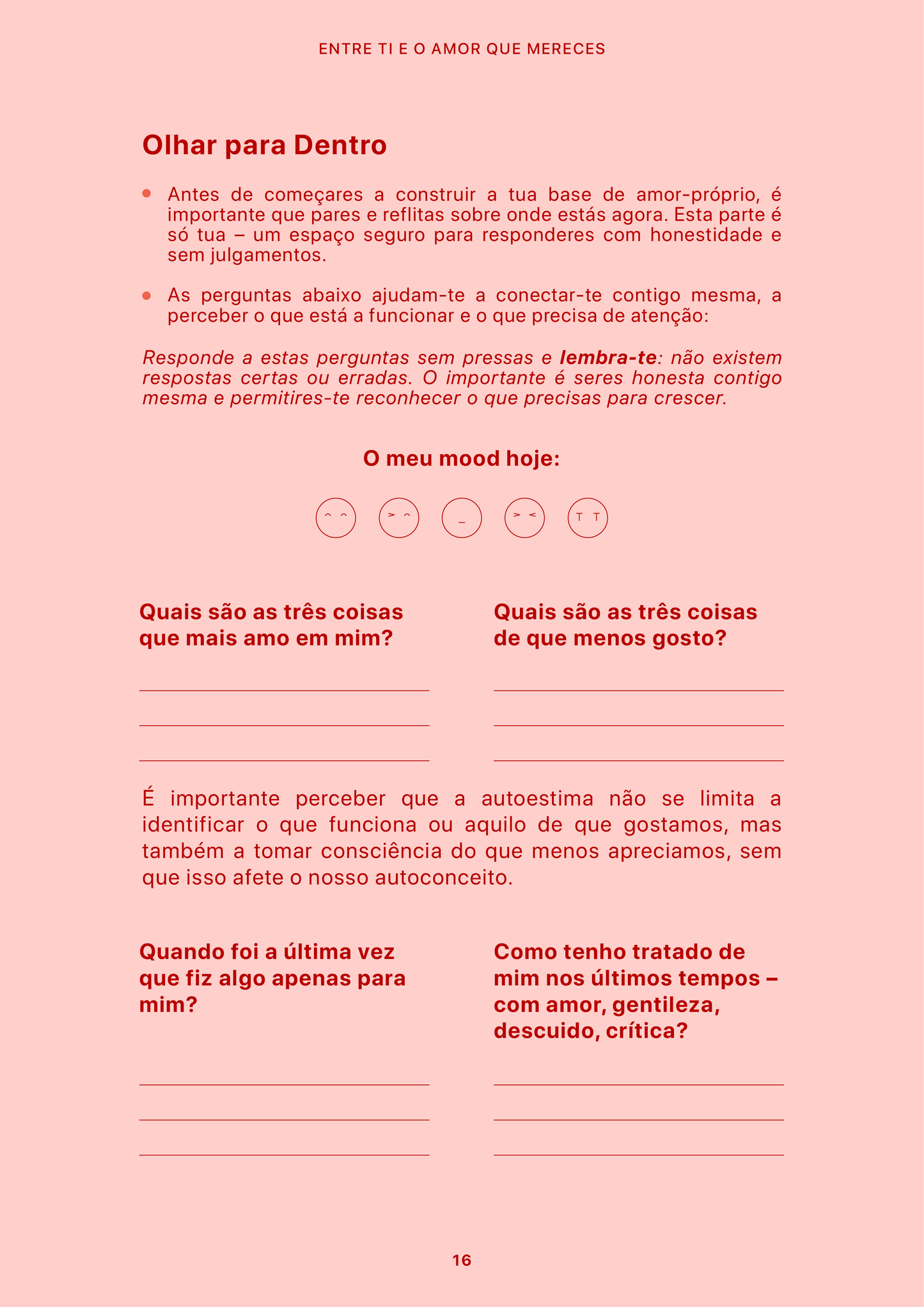 Entre Ti e o Amor que Mereces