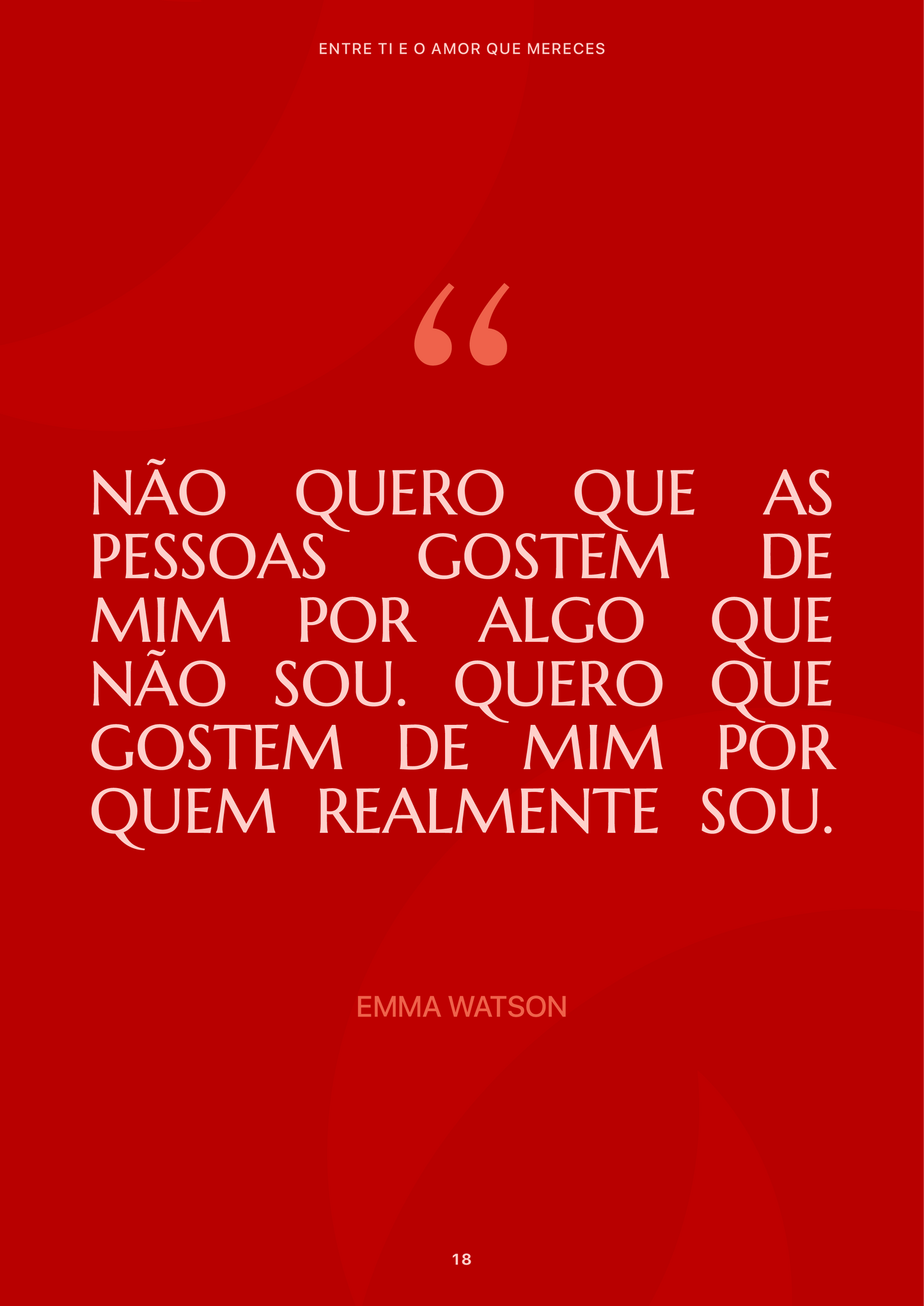 Entre Ti e o Amor que Mereces